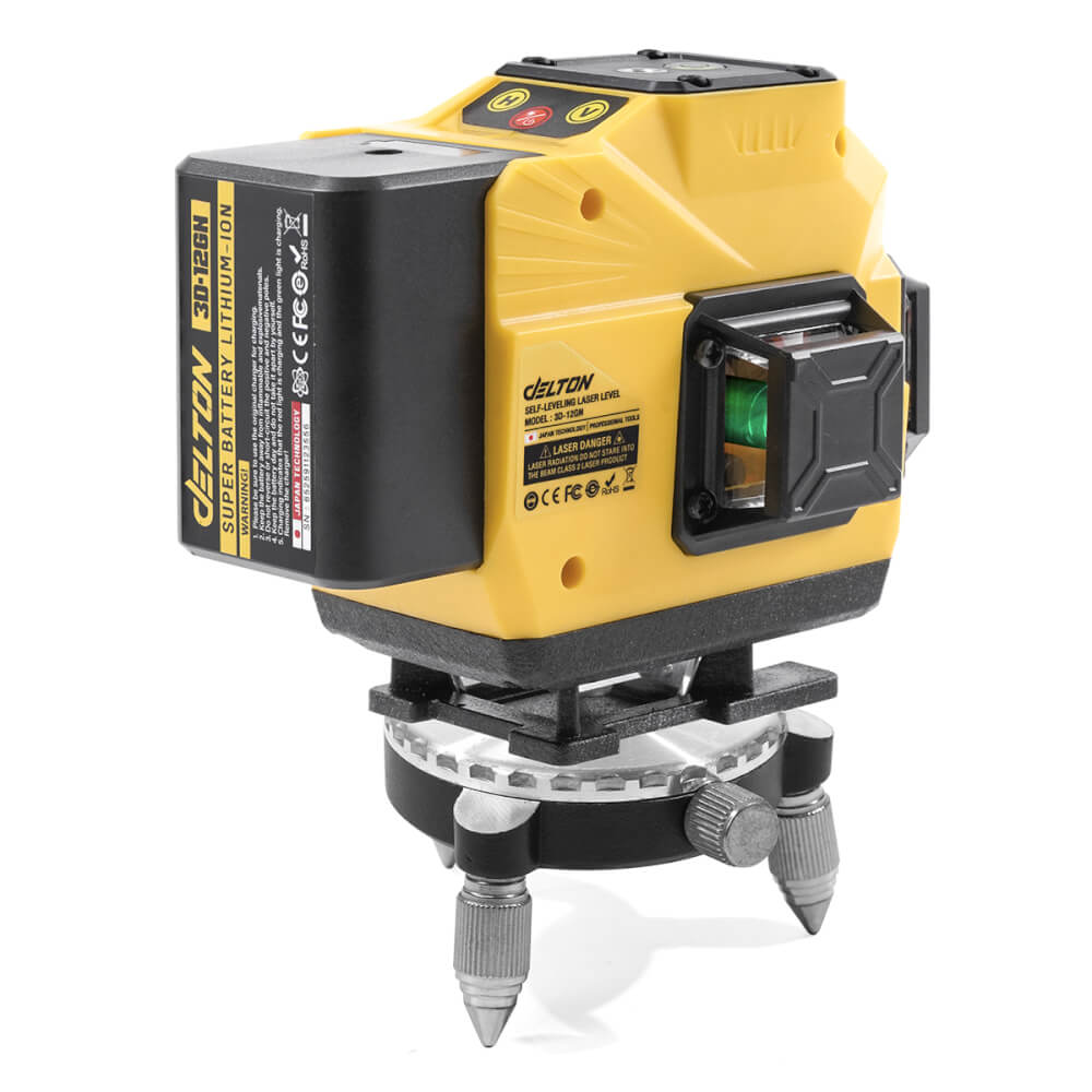 เครื่องวัดระดับเลเซอร์ DELTON รุ่น 3D-12GN 3 มิติ 12 แกน 360 องศา